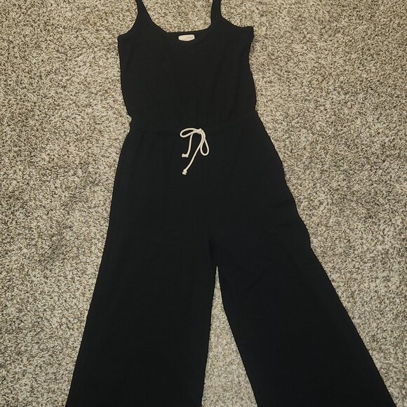 Universal Thread™ Women’s Leisure Studio French Terry Jumpsuit – Black - Picture 6 of 13